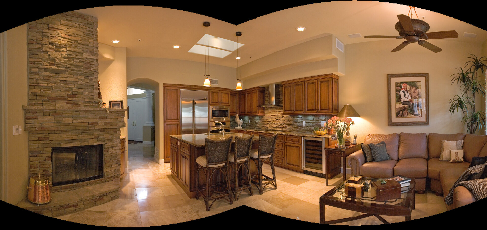 Luxury kitchen interior remodel