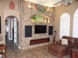 Fireplace remodel