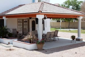 Outdoor living space