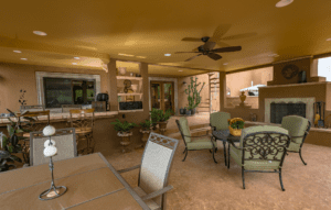 Outdoor living space